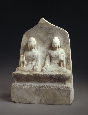 图片[1]-Zhang Huiguan’s Stone Buddha Duobao Statue-China Archive